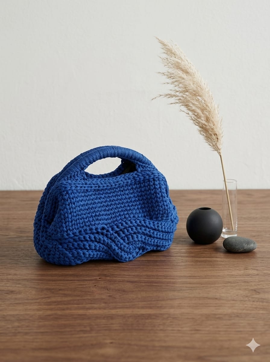 Bolsa Concha Azul Royal · ambiente