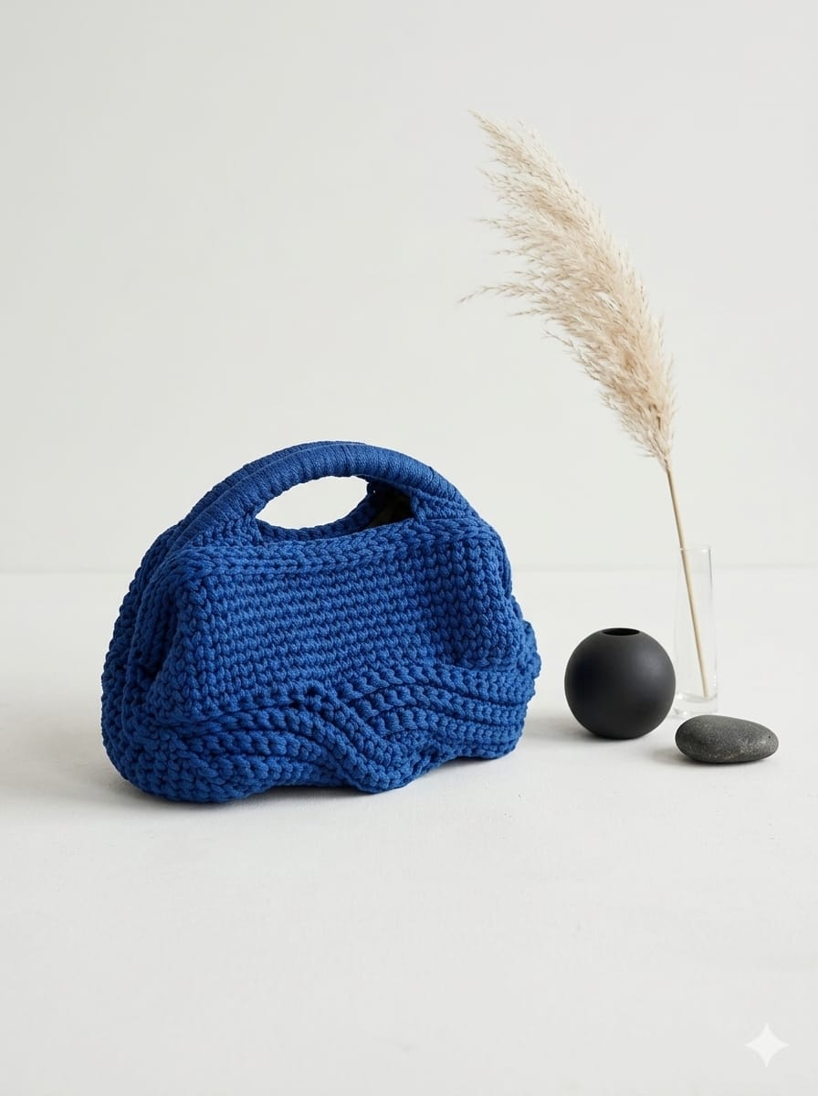 Bolsa Concha Azul Royal