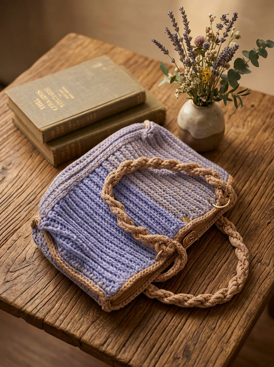 Bolsa Lavanda · lateral