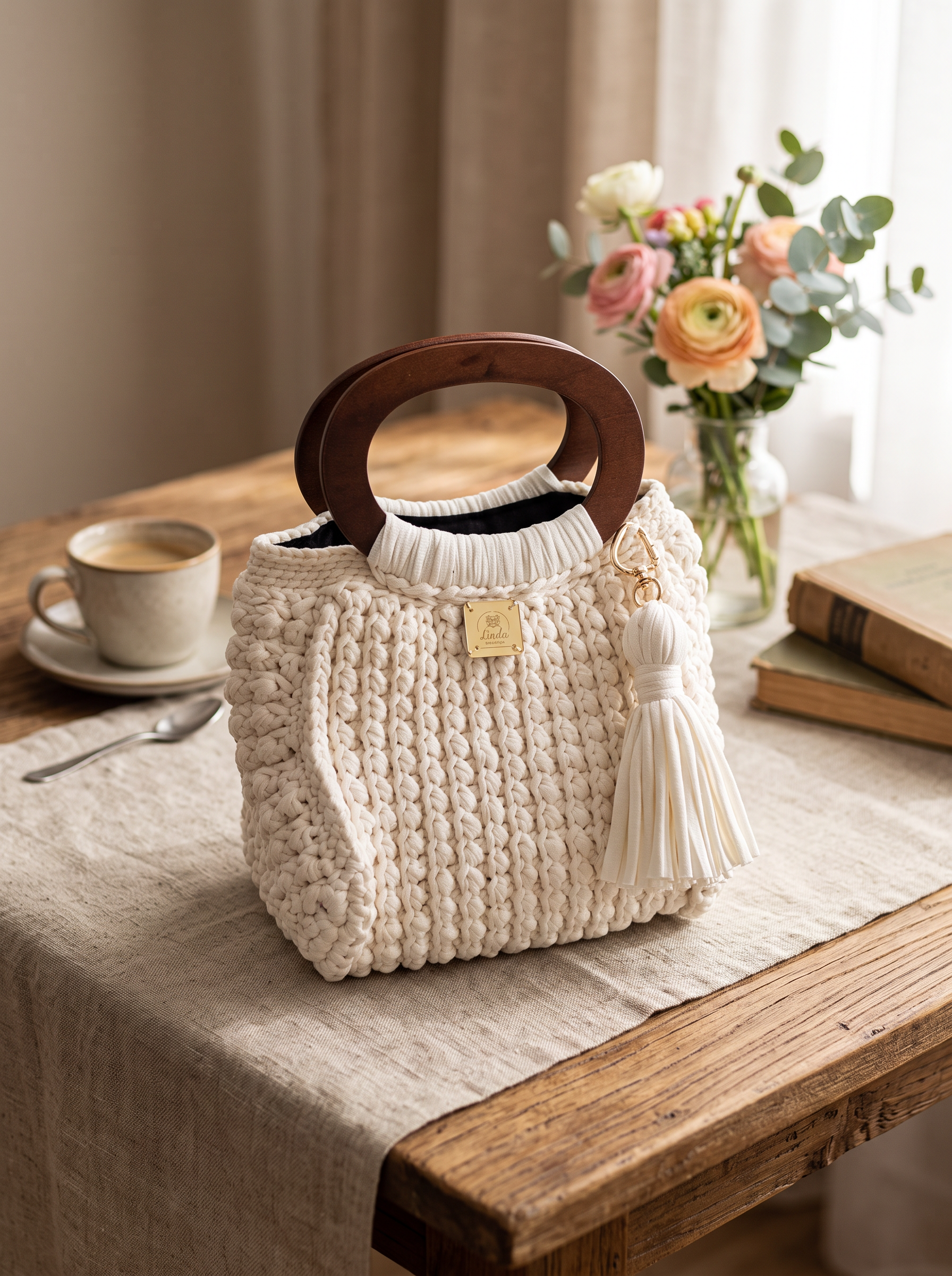 Bolsa Off-White · detalhe